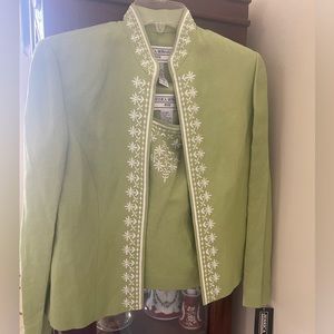 Brand new with tags 2-piece suit (jacket and top)